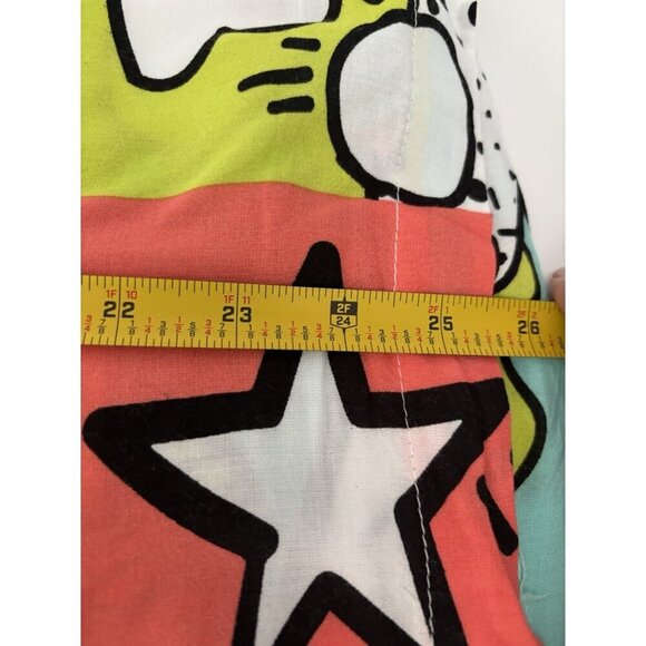 Reason Brand Button Up Shirt Men's Size M/L Camp Colorful Lightweight - Picture 8 of 12